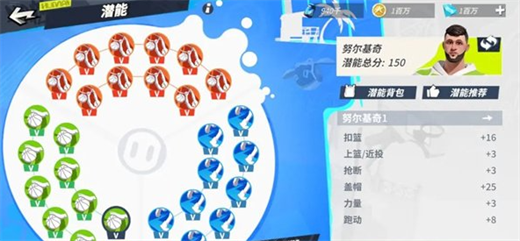 全明星街球派对努尔基奇潜能推荐 全明星街球派对努尔基奇潜能加点