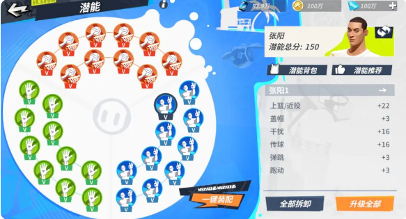全明星街球派对张阳潜能推荐 全明星街球派对张阳潜能加点