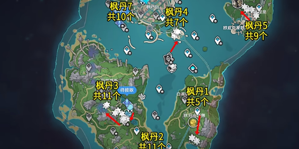 原神虹彩蔷薇怎么采集 原神虹彩蔷薇采集路线