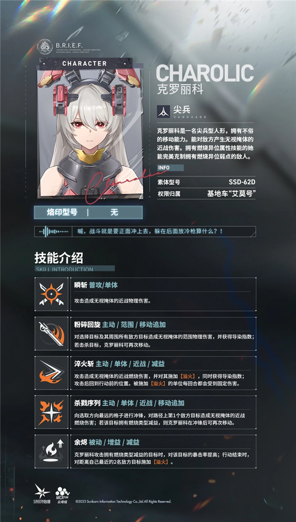 少女前线2追放克罗丽科技能 少女前线2追放克罗丽科强度