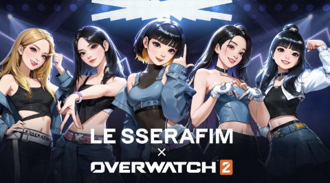 《守望先锋2》宣布与韩国女团Le Sserafim联动