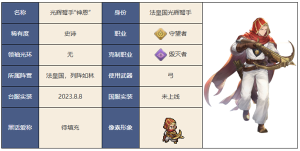 铃兰之剑光辉弩手神恩怎么样 铃兰之剑光辉弩手神恩技能介绍