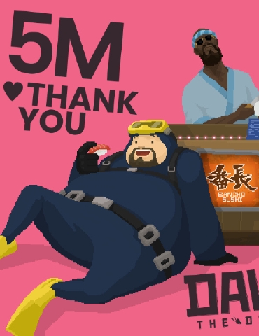 《潜水员戴夫》销量破500万 Steam史低促销