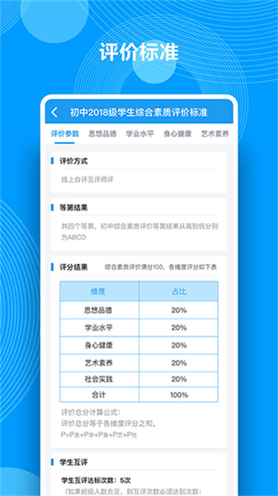 综合素质评价教育