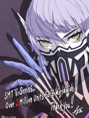 《真女神转生5》系列销量超200万！ATLUS官方发图庆祝
