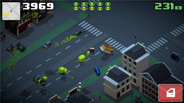 像素公路飙车2截图