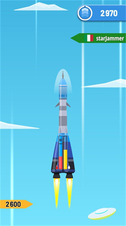 火箭天空截图