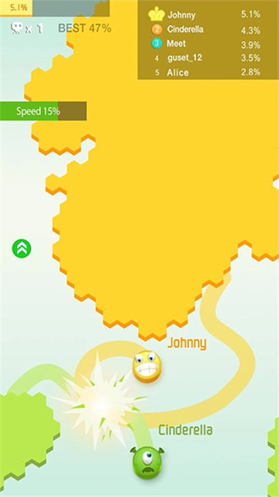 圈圈大作战小游戏截图
