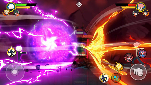 火柴人咒术回战游戏截图