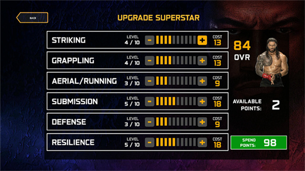 WWE2K25手机版截图