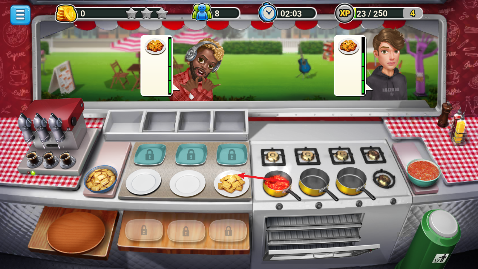 餐车厨师烹饪2025