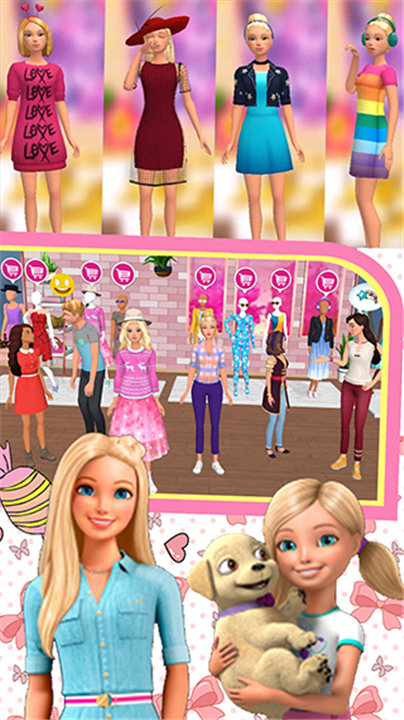 芭比梦想豪宅游戏截图