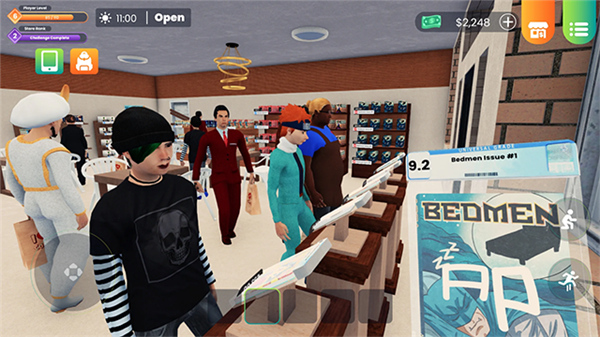 漫画书店模拟器手机版截图