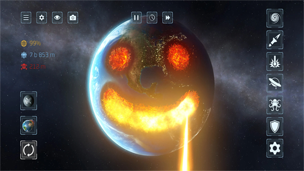 SolarSmash星球毁灭模拟器截图