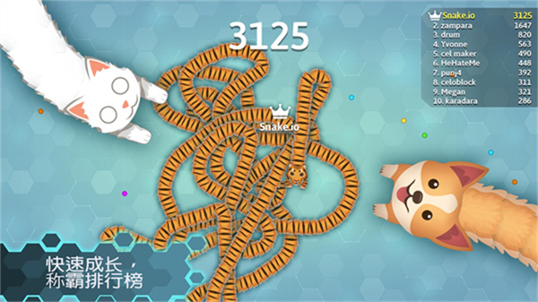 Snakeio贪吃蛇游戏截图