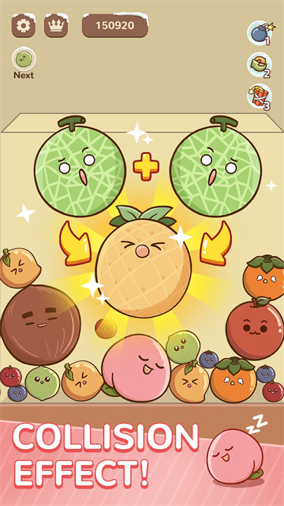 水果掉落合并汉化版截图