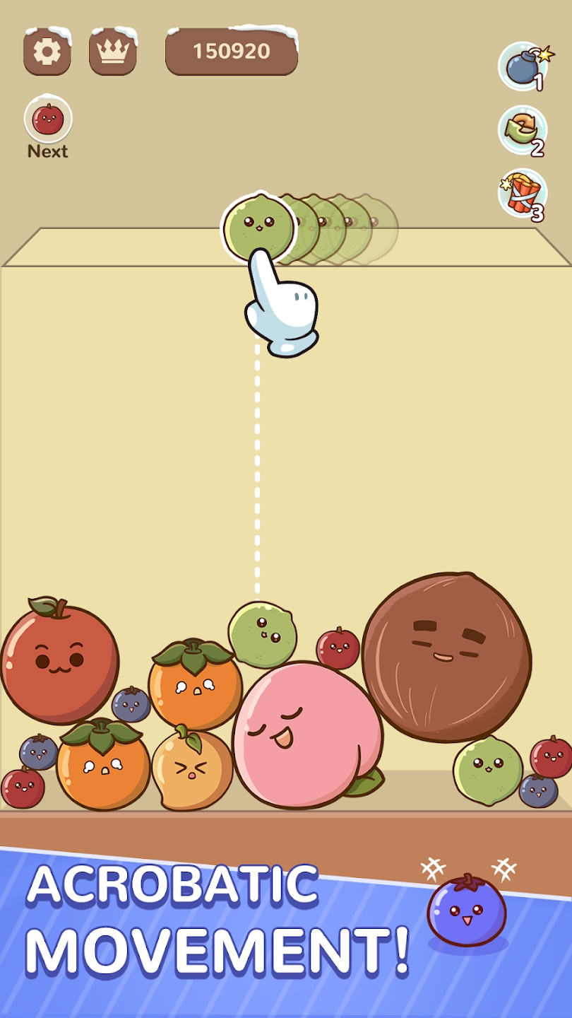 水果掉落合并汉化版